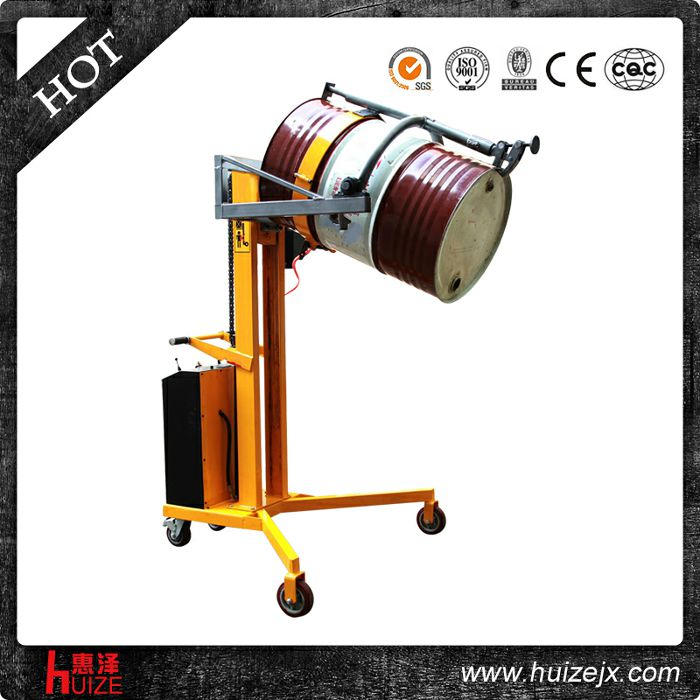 半電動(dòng)油桶車(chē)（直角腿，夾鐵桶翻轉(zhuǎn)）