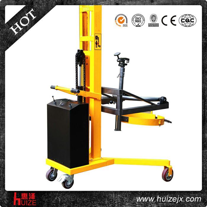 半電動(dòng)油桶車(chē)（直角腿，夾鐵桶翻轉(zhuǎn)）2